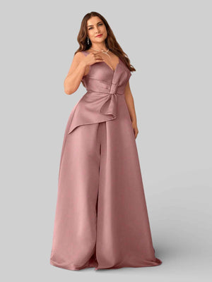 Vestido Longo de Festa Plus Size Hamburgo