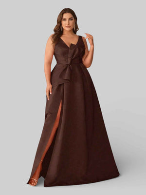 Vestido Longo de Festa Plus Size Hamburgo