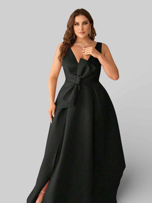 Vestido Longo de Festa Plus Size Hamburgo
