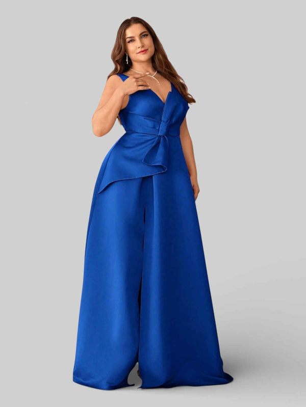 Vestido Longo de Festa Plus Size Hamburgo
