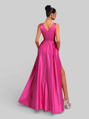 Vestido Longo de Festa Plus Size Hamburgo