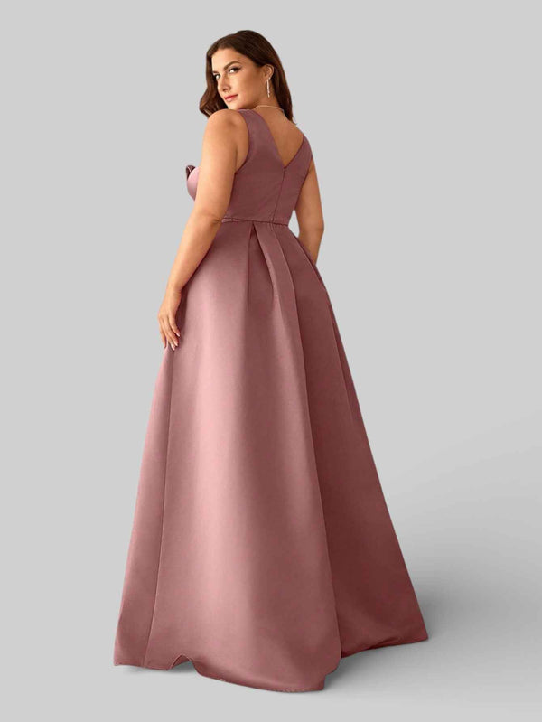 Vestido Longo de Festa Plus Size Hamburgo