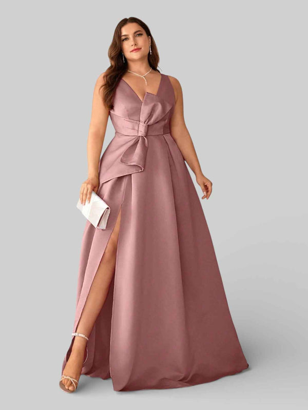 Vestido Longo de Festa Plus Size Hamburgo