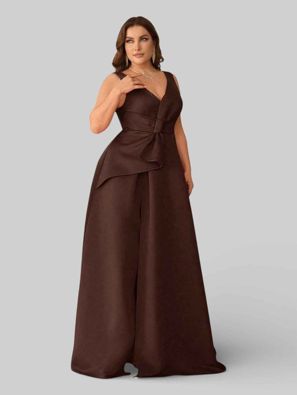 Vestido Longo de Festa Plus Size Hamburgo