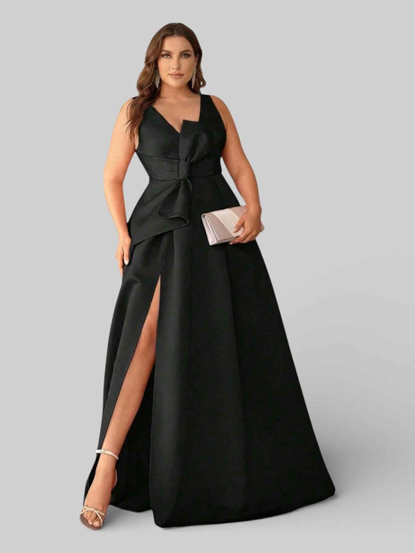Vestido Longo de Festa Plus Size Hamburgo