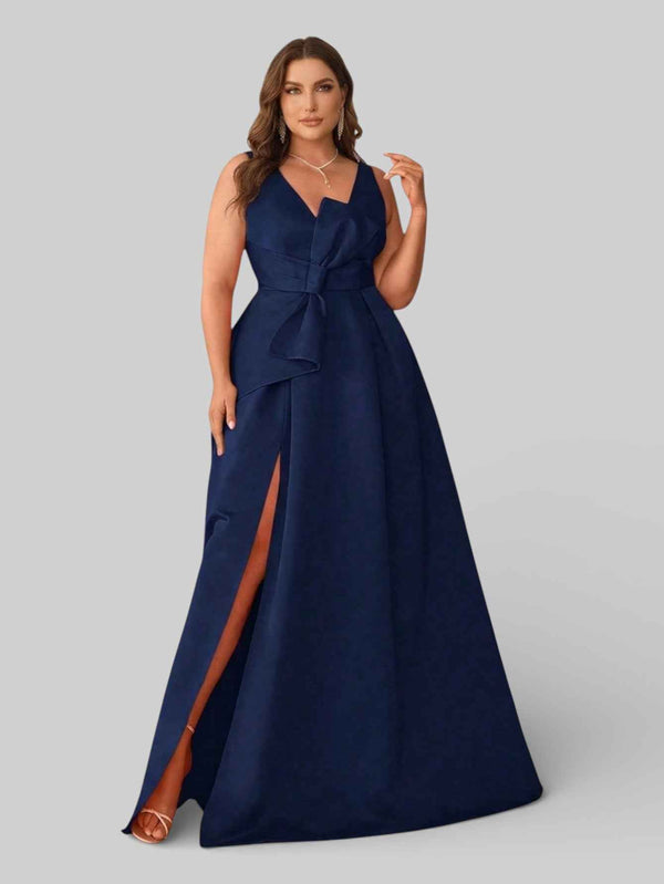 Vestido Longo de Festa Plus Size Hamburgo