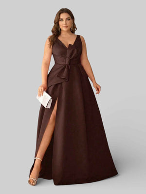 Vestido Longo de Festa Plus Size Hamburgo