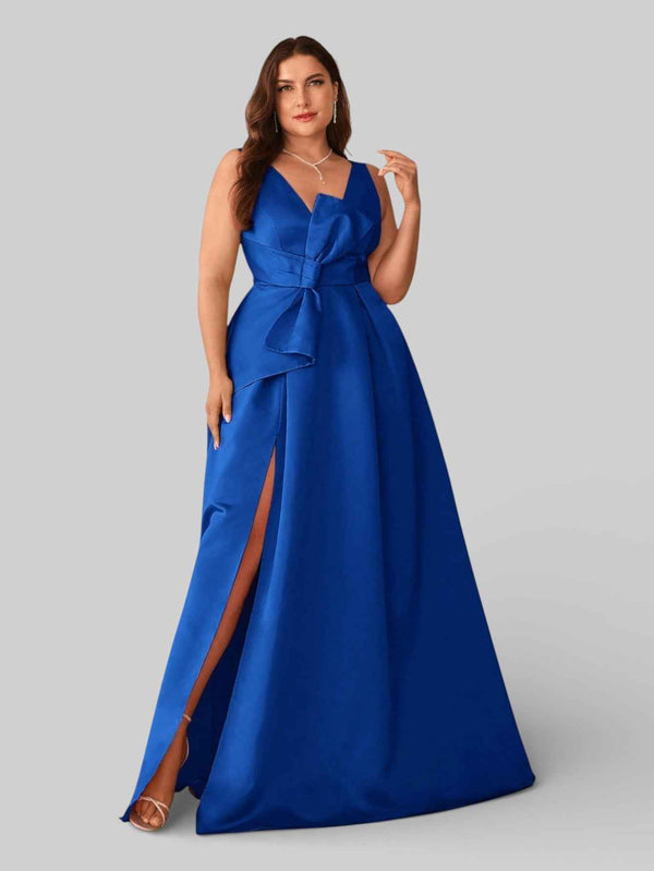 Vestido Longo de Festa Plus Size Hamburgo
