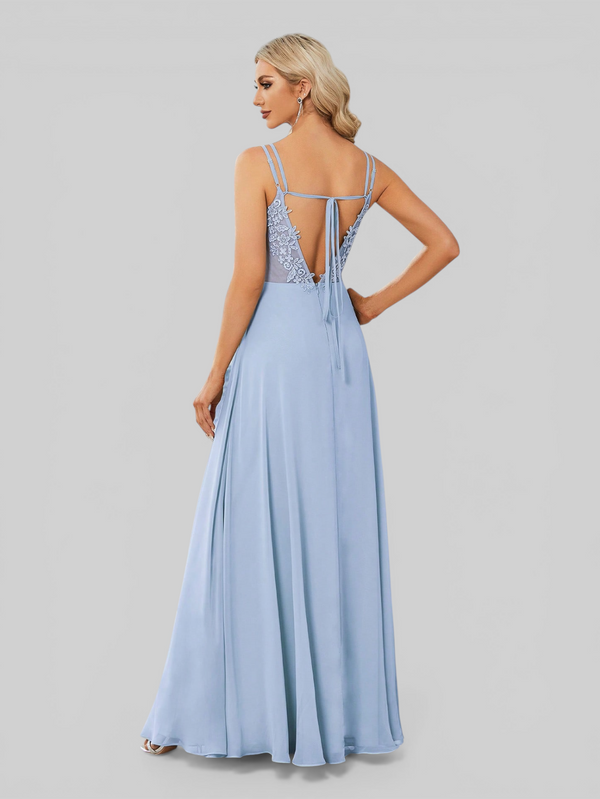 Vestido de Festa Longo Aurea Bellive