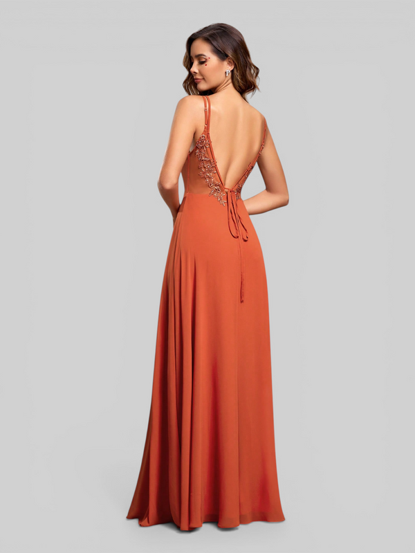 Vestido de Festa Longo Aurea Bellive