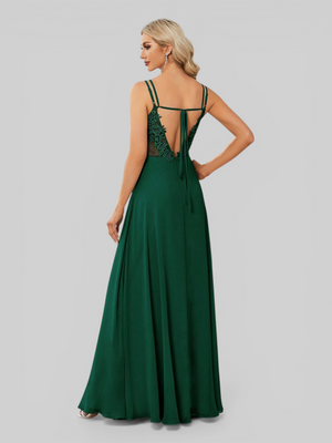 Vestido de Festa Longo Aurea Bellive
