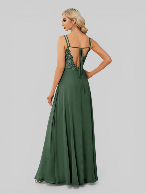 Vestido de Festa Longo Aurea Bellive