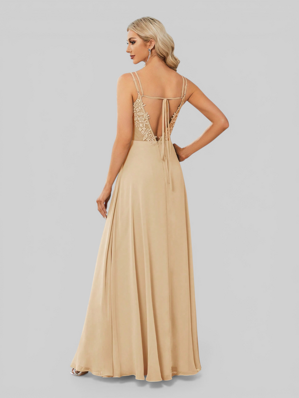 Vestido de Festa Longo Aurea Bellive
