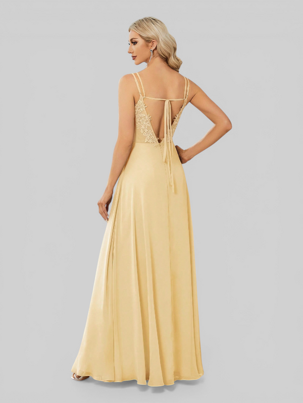 Vestido de Festa Longo Aurea Bellive