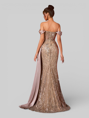 Vestido de Festa Longo Ombro a Ombro Aurélia - Aurea Dress