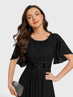 Vestido de Festa Longo Plus Size com Bordado Austin New