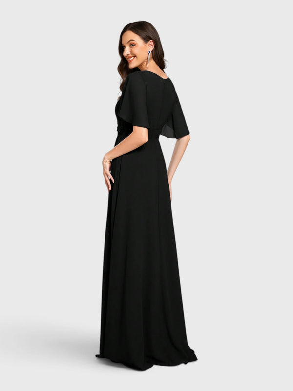 Vestido de Festa Longo Plus Size com Bordado Austin New