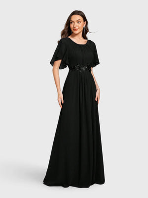 Vestido de Festa Longo Plus Size com Bordado Austin New