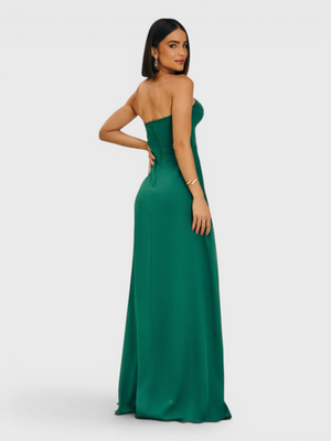Vestido de Festa Longo Tomara que Caia Camadas Echarp Letz
