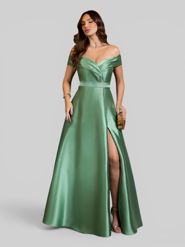 Vestido de Festa Zibeline Ombro a Ombro Lovedress