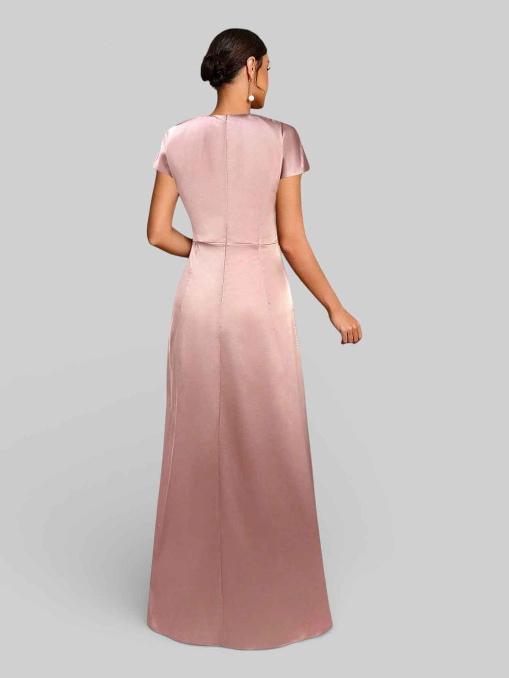 Vestido de Festa com Fenda Torcido Venus