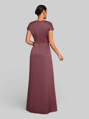 Vestido de Festa com Fenda Torcido Venus