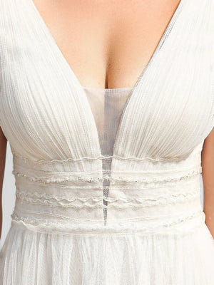 Vestido de Noiva Longo Bordado Aurea Wedding
