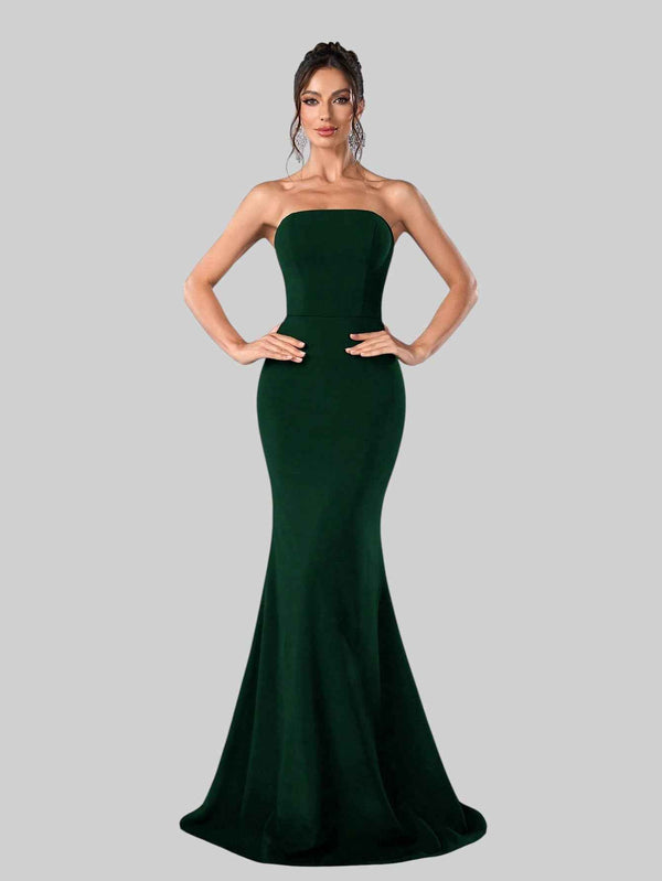 Vestido de Festa Longo 2 em 1 Capa Paetê Voluz
