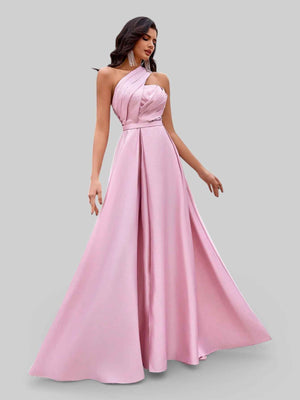 Vestido de Festa Longo Alça Única Forever