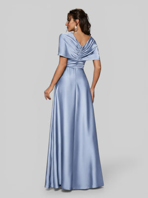 Vestido de Festa Longo Assimétrico