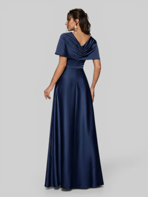 Vestido de Festa Longo Assimétrico