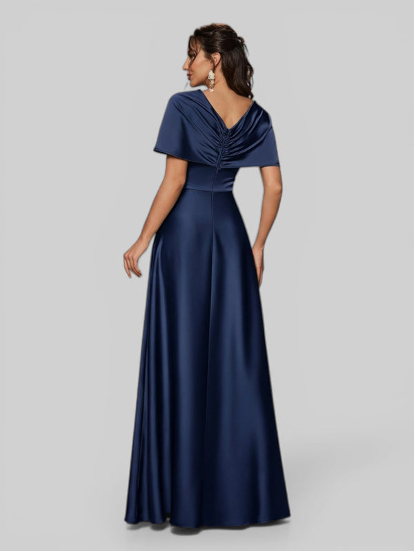Vestido de Festa Longo Assimétrico