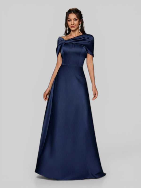 Vestido de Festa Longo Assimétrico