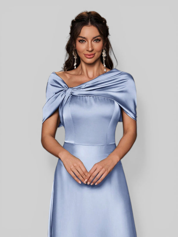 Vestido de Festa Longo Assimétrico