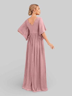 Vestido de Festa Longo Aurea Marine