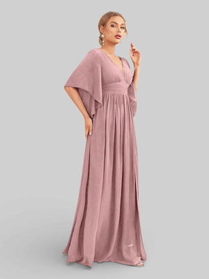Vestido de Festa Longo Aurea Marine