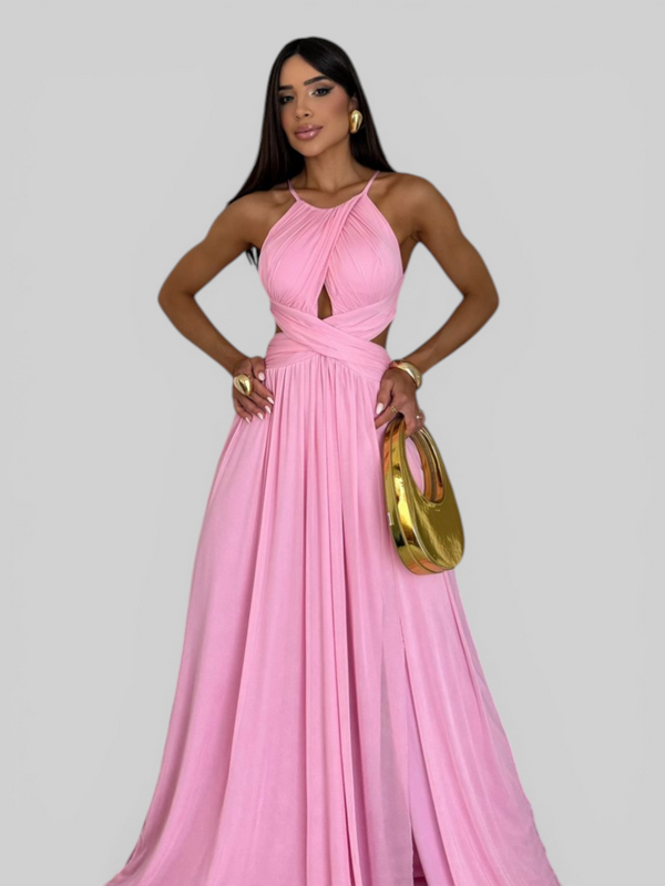 Vestido de Festa Longo Chic Atemporal