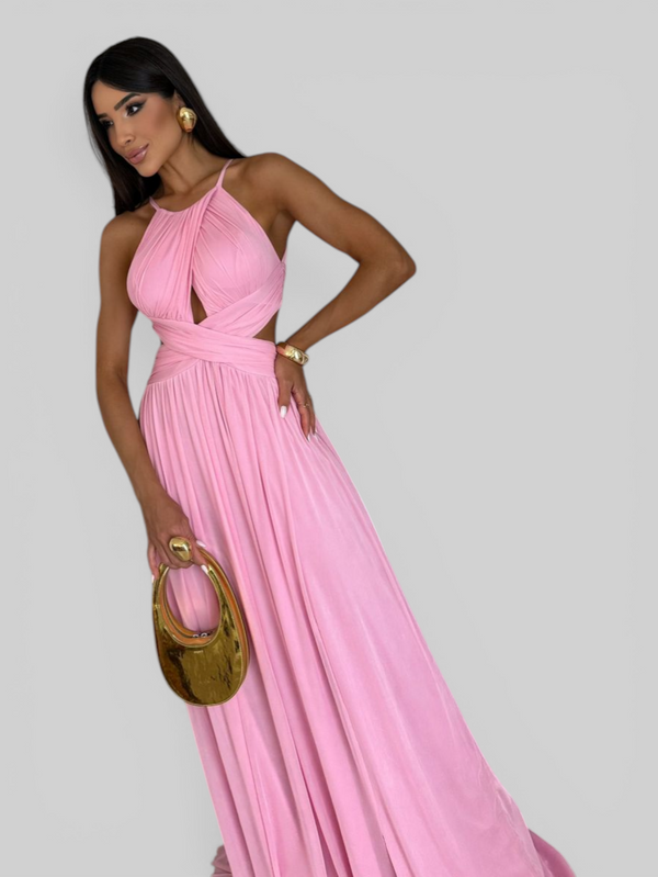 Vestido de Festa Longo Chic Atemporal