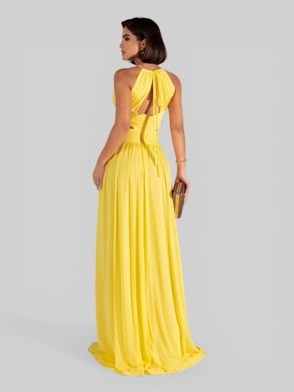 Vestido de Festa Longo Chic Atemporal