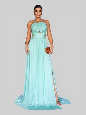 Vestido de Festa Longo Chic Atemporal