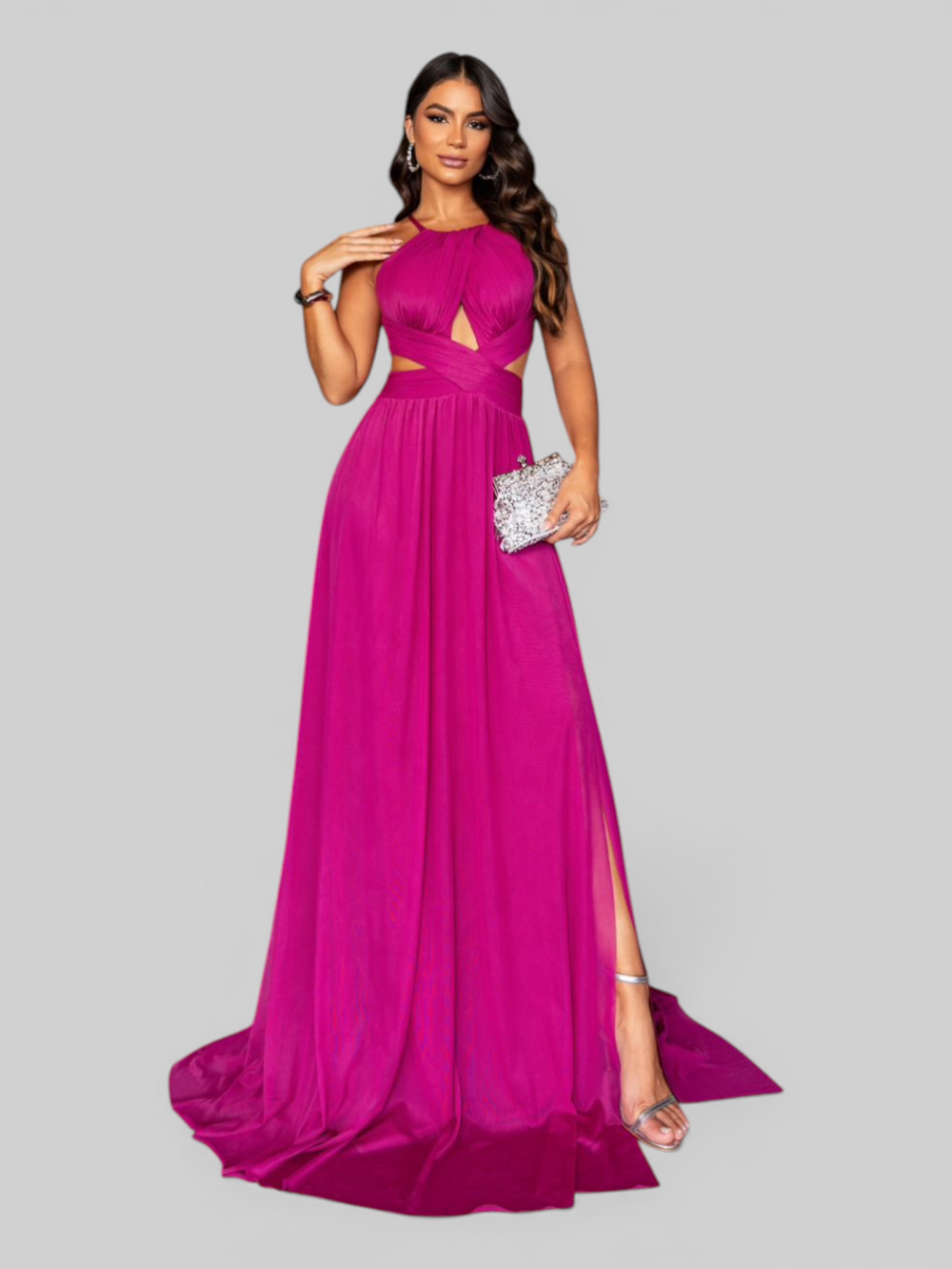 Vestido de Festa Longo Chic Atemporal