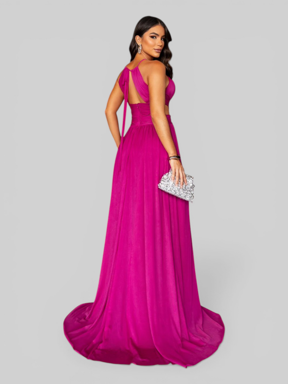 Vestido de Festa Longo Chic Atemporal