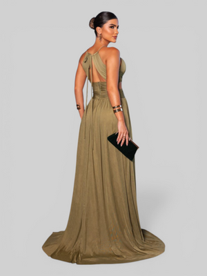 Vestido de Festa Longo Chic Atemporal