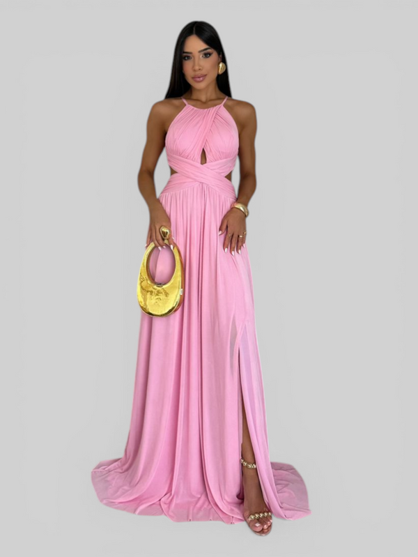 Vestido de Festa Longo Chic Atemporal