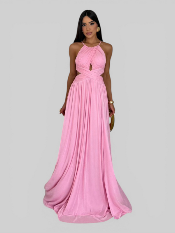 Vestido de Festa Longo Chic Atemporal