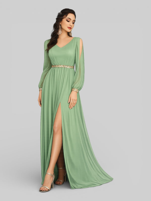 Vestido de Festa Longo Luxo Sensation - Aurea Dress
