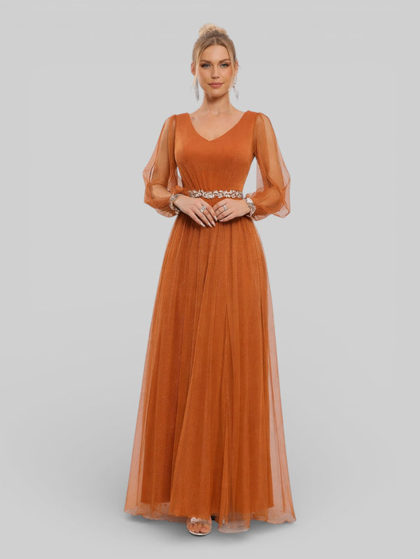 Vestido de Festa Longo Luxo Sensation - Aurea Dress