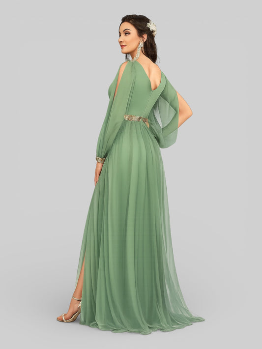 Vestido de Festa Longo Luxo Sensation - Aurea Dress