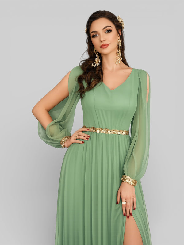 Vestido de Festa Longo Luxo Sensation - Aurea Dress