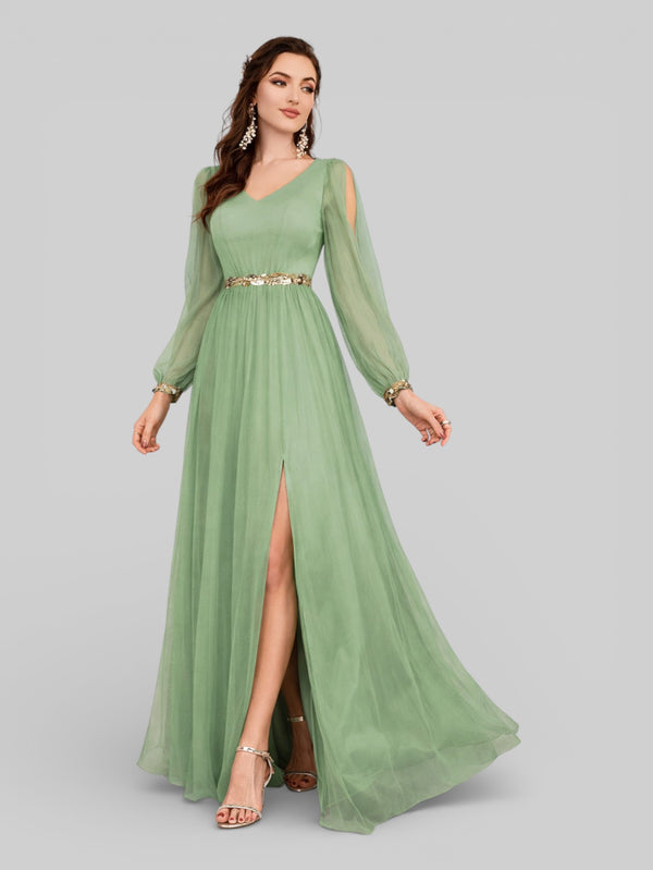 Vestido de Festa Longo Luxo Sensation - Aurea Dress